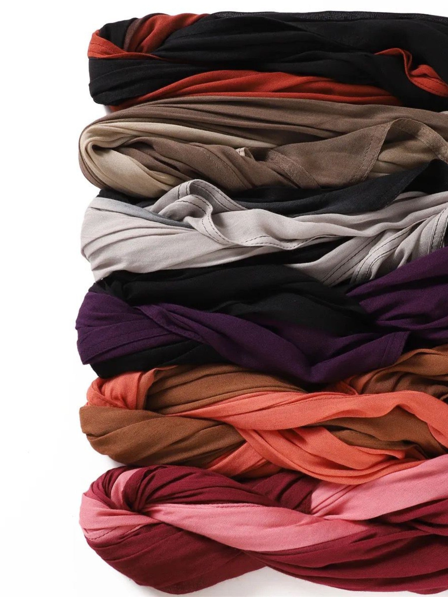 Modal Ombre Hijab - Royal Plum