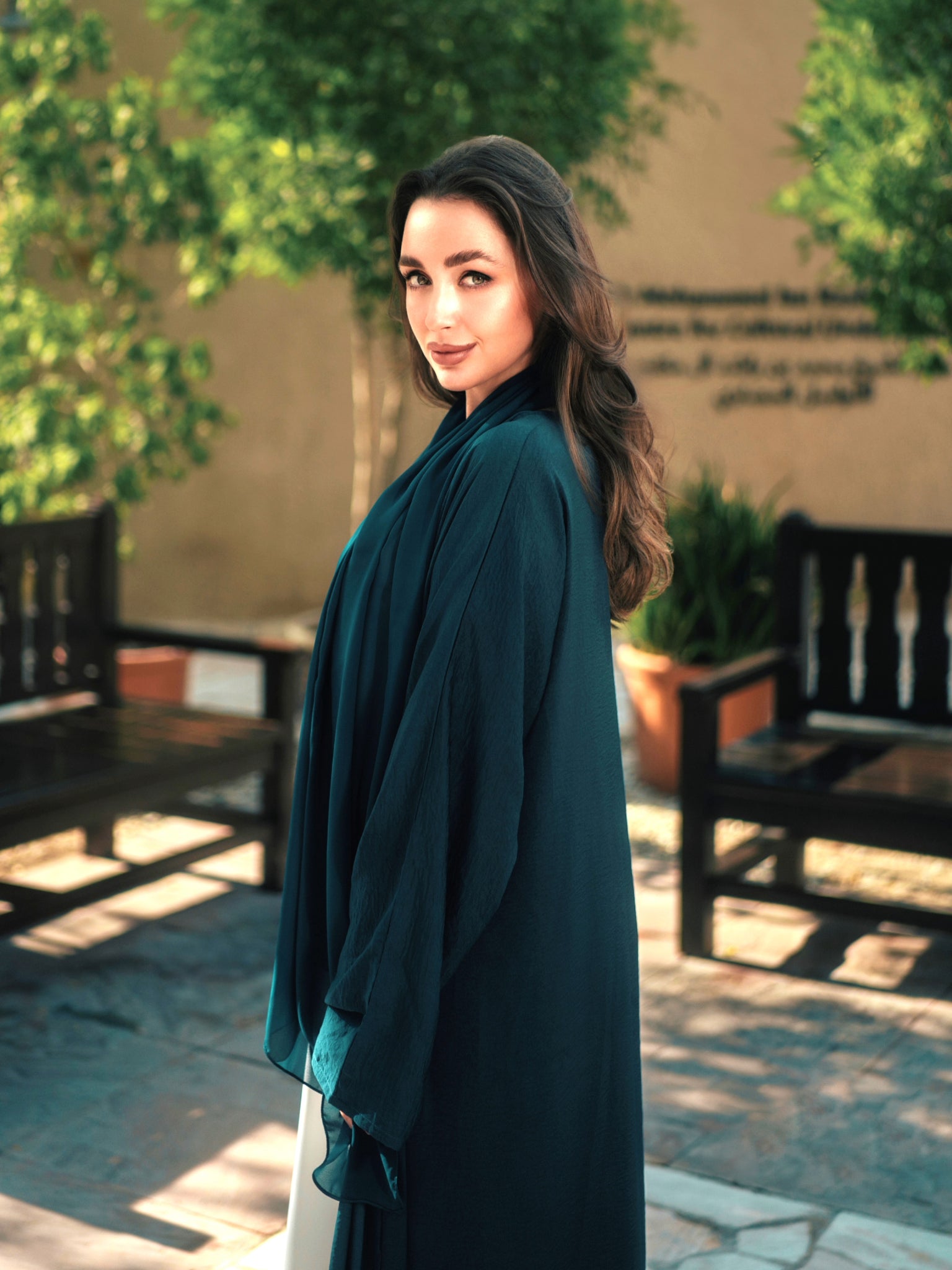 Bahr Abaya Hareer Fabric Aneeq Modest Wear