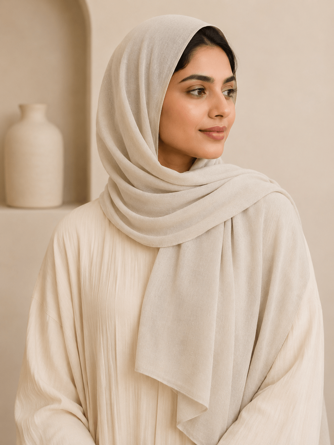 Wheat Premium Modal Hijab | Soft Lightweight Modal Scarf - Aneeq Modest Wear