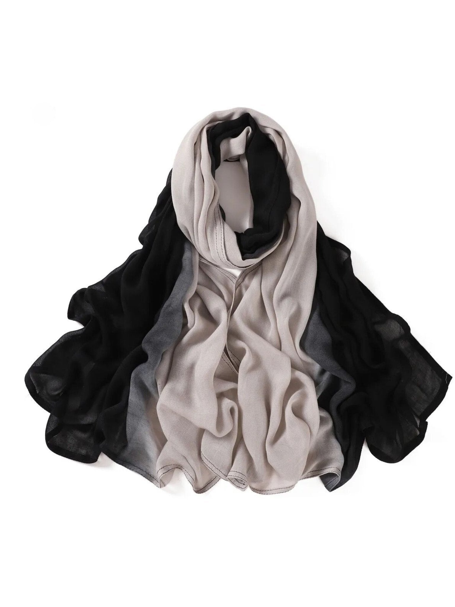 Modal Ombre Hijab - Midnight Eclipse - Aneeq Modest Wear