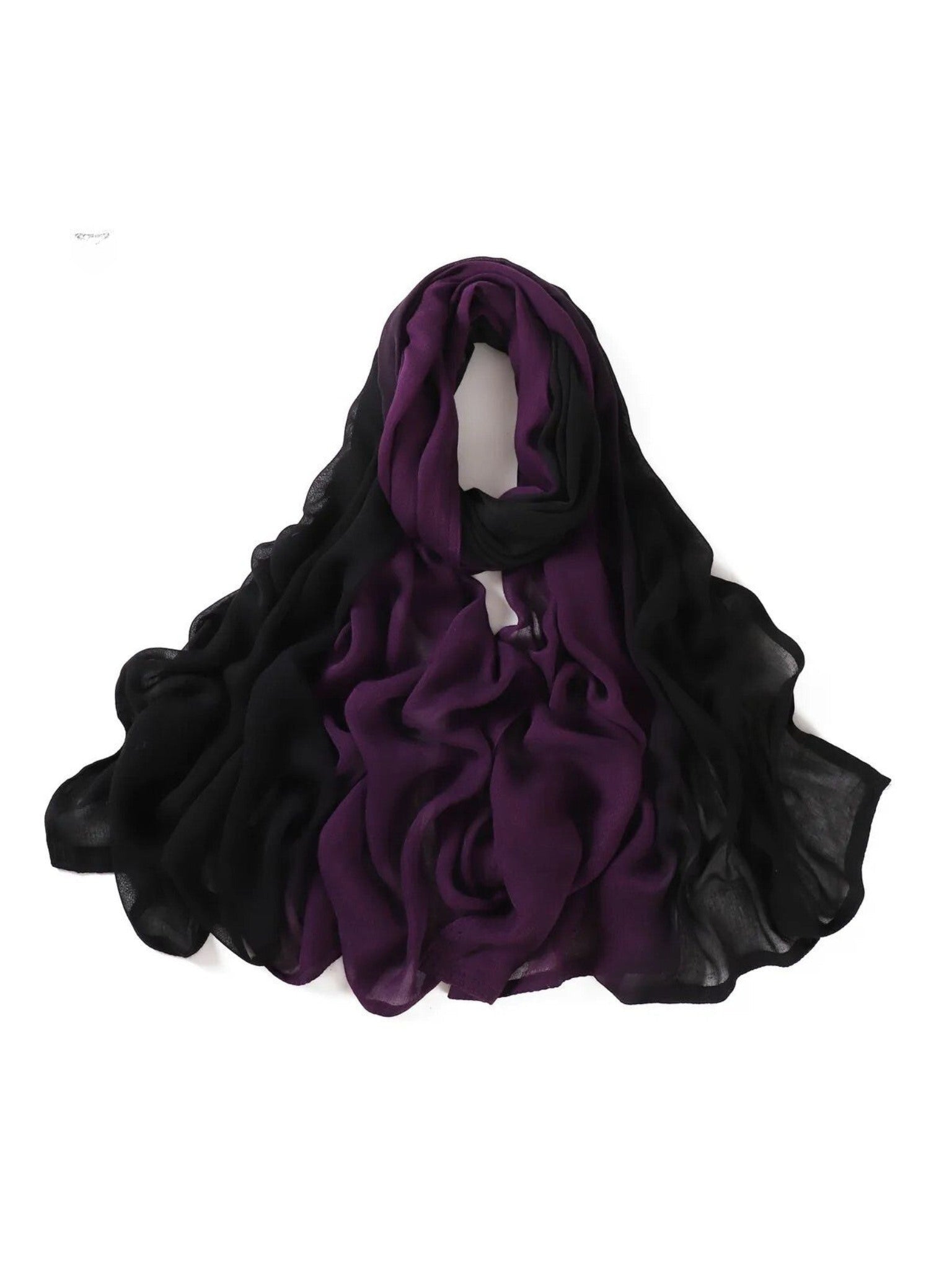 Modal Ombre Hijab - Royal Plum - Aneeq Modest Wear